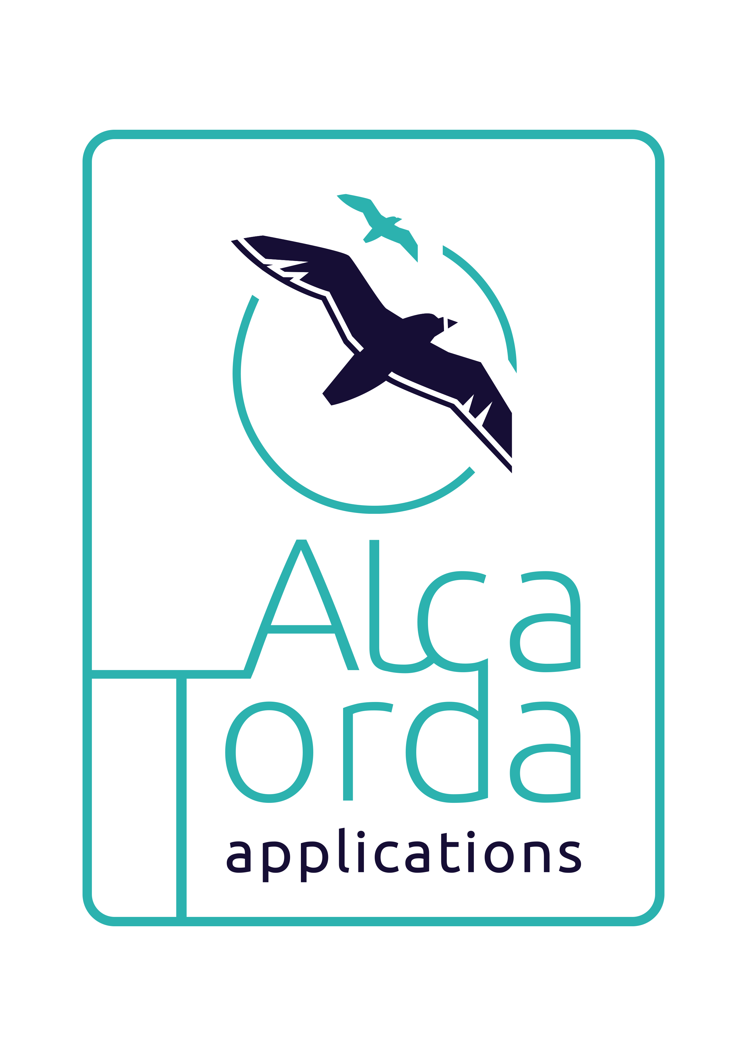 Logo couleurs Alca Torda Applications